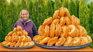 Grandma Ulduz's Recipes: Learn the Secrets to Crispy Azerbaijani KATLAMA Pastry!