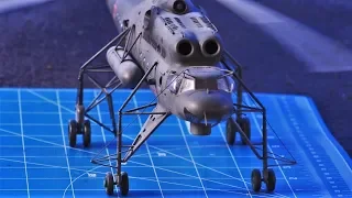 Модель вертолета Ми-10 в 72 масштабе с моторами / ВЕРТОЛЕТЫ СССР / HELICOPTER /