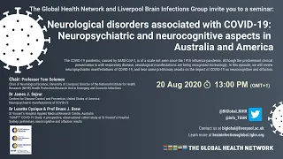 COVID Neuro Network: Neuropsychiatric and neurocognitive aspects in Australia and America