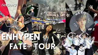 [ENGENE-loG] ENHYPEN FATE PLUS TOUR IN ANAHEIM ⁺₊⋆ ☾⋆⁺₊ kpop concert vlog, camping, VIP2 experience