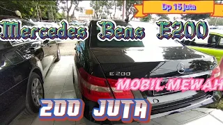 Mercedes bens E200 Th 2013 200 juta || Dp 15 jutaan #mercy #cars #jakarta