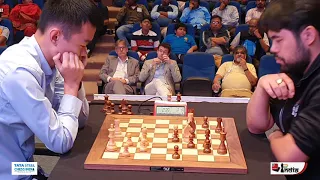 Ding Liren vs Nakamura | Tata Steel Chess India Blitz 2019