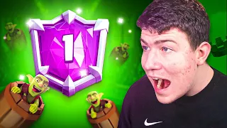 😱🥇Ich bin PLATZ 1 der WELT mit LOG BAIT... | Clash Royale Deutsch