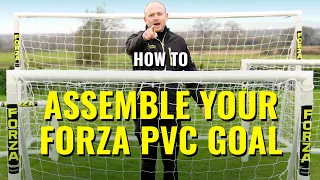 How to assemble your Forza PVC goal