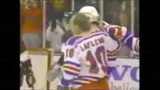 1989 02 27 Guy Lafleur vs Los Angeles Kings Goal 17 of the Season