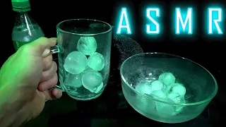 ASMR| Fall asleep with this video, making satisfying sounds with Sprite and ice 💖 The 7 BOX 💎
