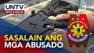 PNP, hihigpitan ang pagsala sa civilian gun owners kaugnay ng polisiya sa high-powered firearms