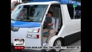 [Balitaan] E-Jeepney, may ruta na sa Q.C. [08|18|14]