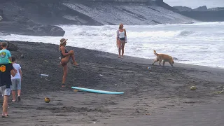 Stretching It Out At Canggu