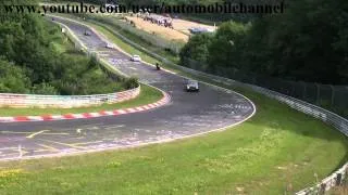 Oil on the Nordschleife Track Causes Brutal Motorcycle Crash