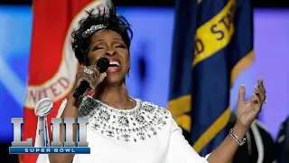 Gladys Knight's Gorgeous Rendition of the National Anthem! | Super Bowl LIII NFL Pregame