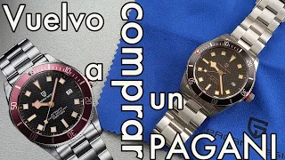 Vuelvo a comprar un reloj PAGANI.