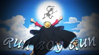 Rise Of Sun God Nika -- Run Boy Run「One Piece AMV」