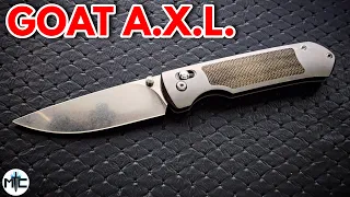 Ohlone Knives GOAT A.X.L. Folding Knife - Overview and Review