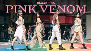 [KPOP IN PUBLIC] BLACKPINK(블랙핑크) -  PINK VENOM Dance Cover by FOURiN from Taiwan