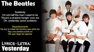 The Beatles - Yesterday (Lyrics English-Spanish) (Inglés-Español)