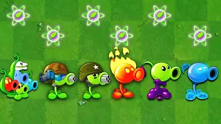 Plants VS. Zombies | All Peashooter Challenge & Power up! VS 999 Gargantuar Zombie vs Dr. Zomboss 1