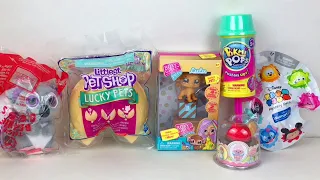 Littlest Pet Shop Pikmi Pops Plush Disney Tsum Tsum Boxy Pets Blind Bags Unboxing