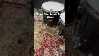 Tama Starclassic Piano Black Drum Set www.drumflip.com