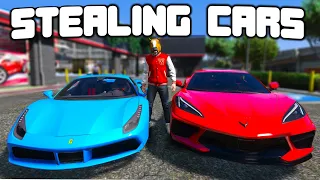 ROBBING EVERY DEALERSHIP IN GTA 5 RP