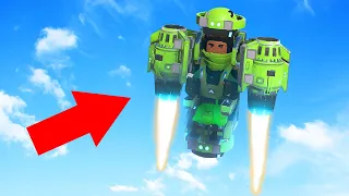 BUILDING WORLDS FASTEST JETPACK! (Trailmakers)