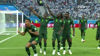 36 Victor MOSES Goal   Nigeria v Argentina   MATCH 39