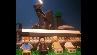 lego jurassic park 3 remake ( plane crash + fight)