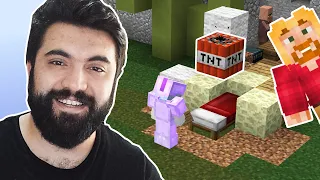 MEGA TNT GELMİŞ! Minecraft: BED WARS