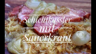 Schichtkassler mit Sauerkraut aus dem Dutch Oven - herzhaft und lecker! -- Westmünsterland BBQ