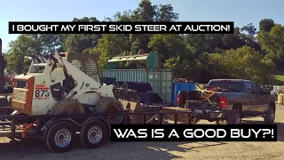 I Bought My First Skid Steer!