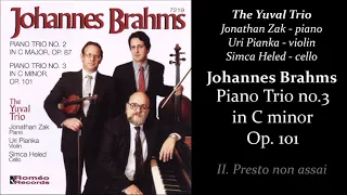 Johannes Brahms: Piano Trio no.3 in C minor Op. 101