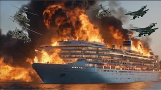 Today, Iranian and Houthi Ka-52s destroyed an Israeli cruise ship crossing the Red Sea.