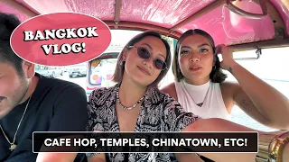 Bangkok Vlog: Cafe Hopping, Temples, Shopping, Night Market! | Laureen Uy