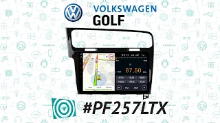 #Штатная_магнитола #Parafar для #Volkswagen #GOLF 7 на Android 8.1.0 #PF257LTX