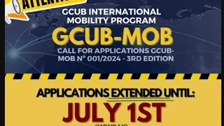 BRAZIL: GCUB Scholarship For International Students. Application Starts Now.