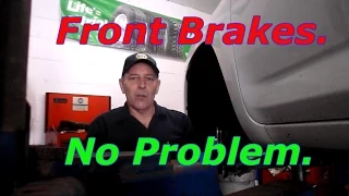 How to replace the front brakes and rotors on a 2013 Toyota Rav 4