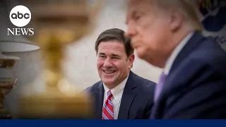 Trump allegedly pressured former Arizona governor to overturn 2020 election results | GMA