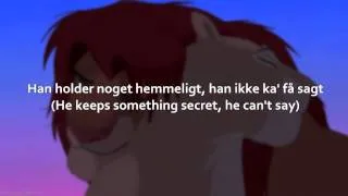 Can You Feel The Love Tonight (Danish with S+T) - Disney's The Lion King
