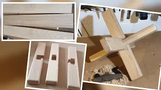 Indestructible Triple Wood Joint!! | the toughest table's leg