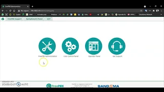 Configuración de central telefónica - FreePBX