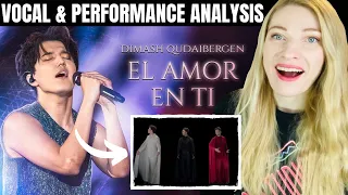 Vocal Coach & Musician Reacts: DIMASH ‘El Amor En Ti’ Almaty Concert - In Depth Analysis!
