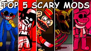 Top 5 Scary Mods #13 - Friday Night Funkin’