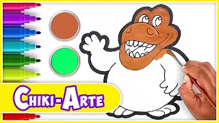 Chiki-Arte Aprende a Dibujar | Dinosaurio Squishy - Dibujos Infantiles