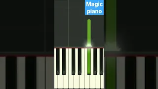 Seni Severdim (Piano tutorial) #tiktok #magicpiano