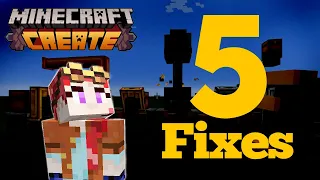 5 Easy Fixes for Your Broken Contraptions -  Minecraft Create Mod (1.20.1)