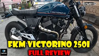 FKM VICTORINO 250i FULL REVIEW - FEKON CLASSIC BIKE - SOUND CHECK - FULL FEATURES