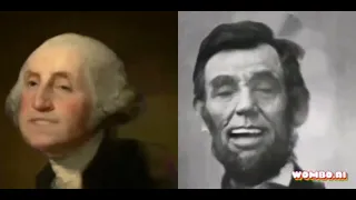 George Washington and Abraham lincoln sing the president song mister harms