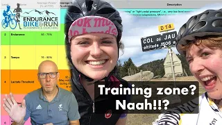 Do Training Zones Matter for Cycling?