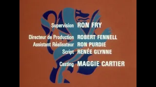 The Avengers | The New Avengers 1977-78 | Closing credits (french)