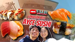 ALL NEW CONVEYER BELT ALL YOU CAN EAT SUSHI in the East Bay Area | Fuji Sushi Buffet